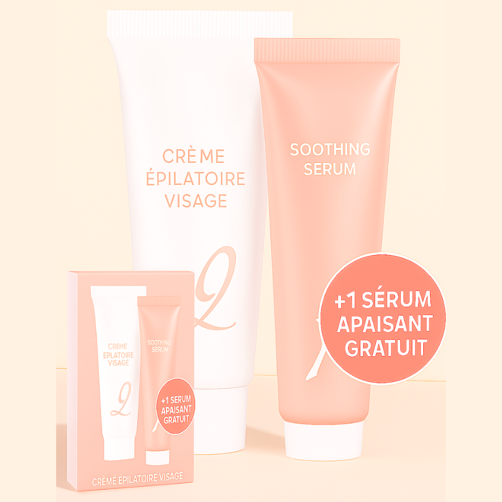 Lumiva™- Kit   crème d'épilation.