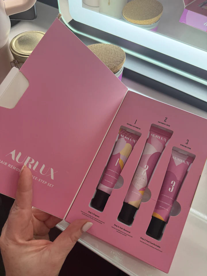 Aurlux Lumiva™ – Peau Lisse & Radieuse Sans Poils